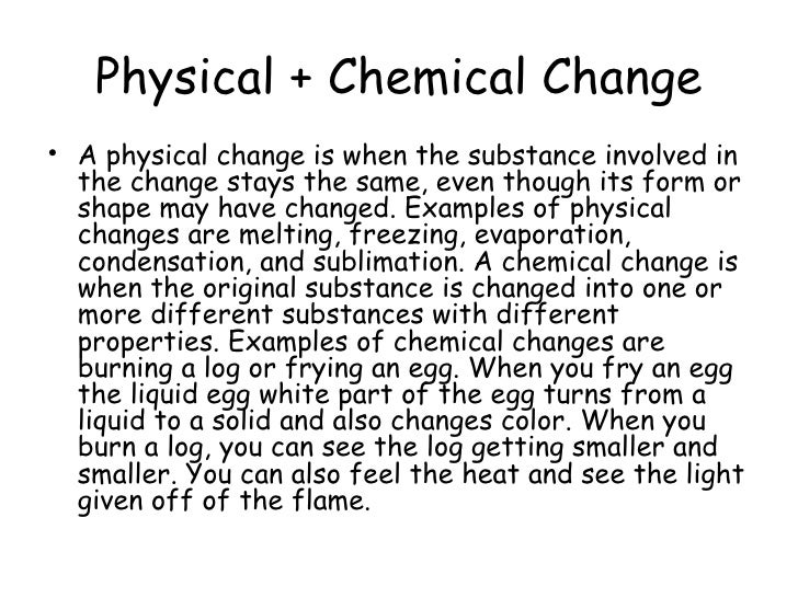 essays physical and chemical